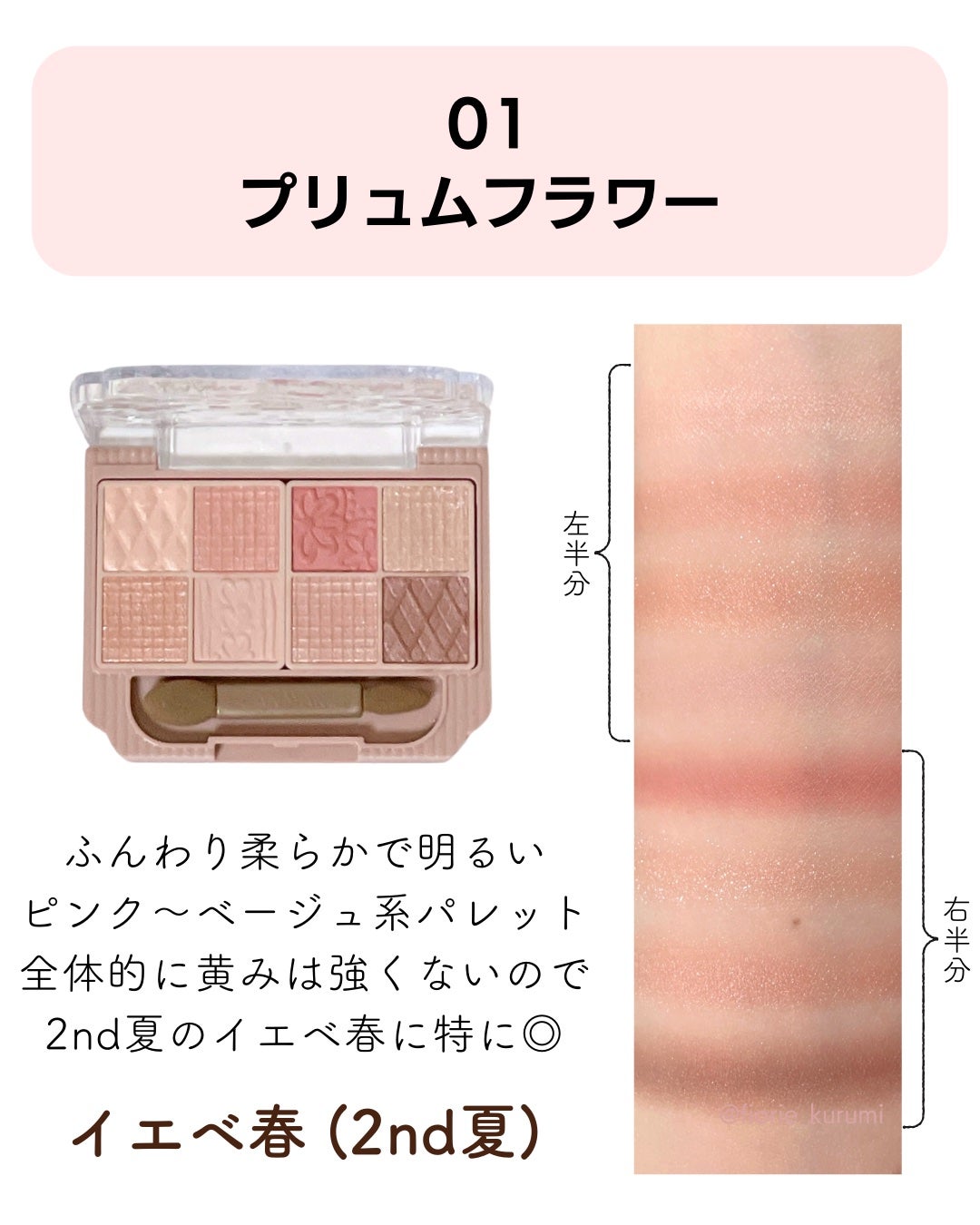 プティパレットアイズ/キャンメイク/パウダーアイシャドウを使ったクチコミ(3枚目)