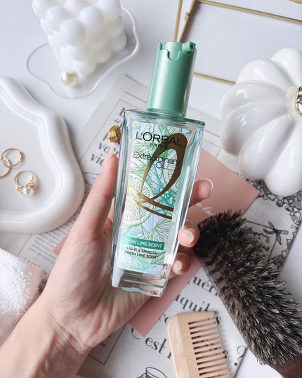 ロレアル パリ エクストラオーディナリー クリアライム/ロレアル パリ/ヘアオイルを使ったクチコミ(4枚目)