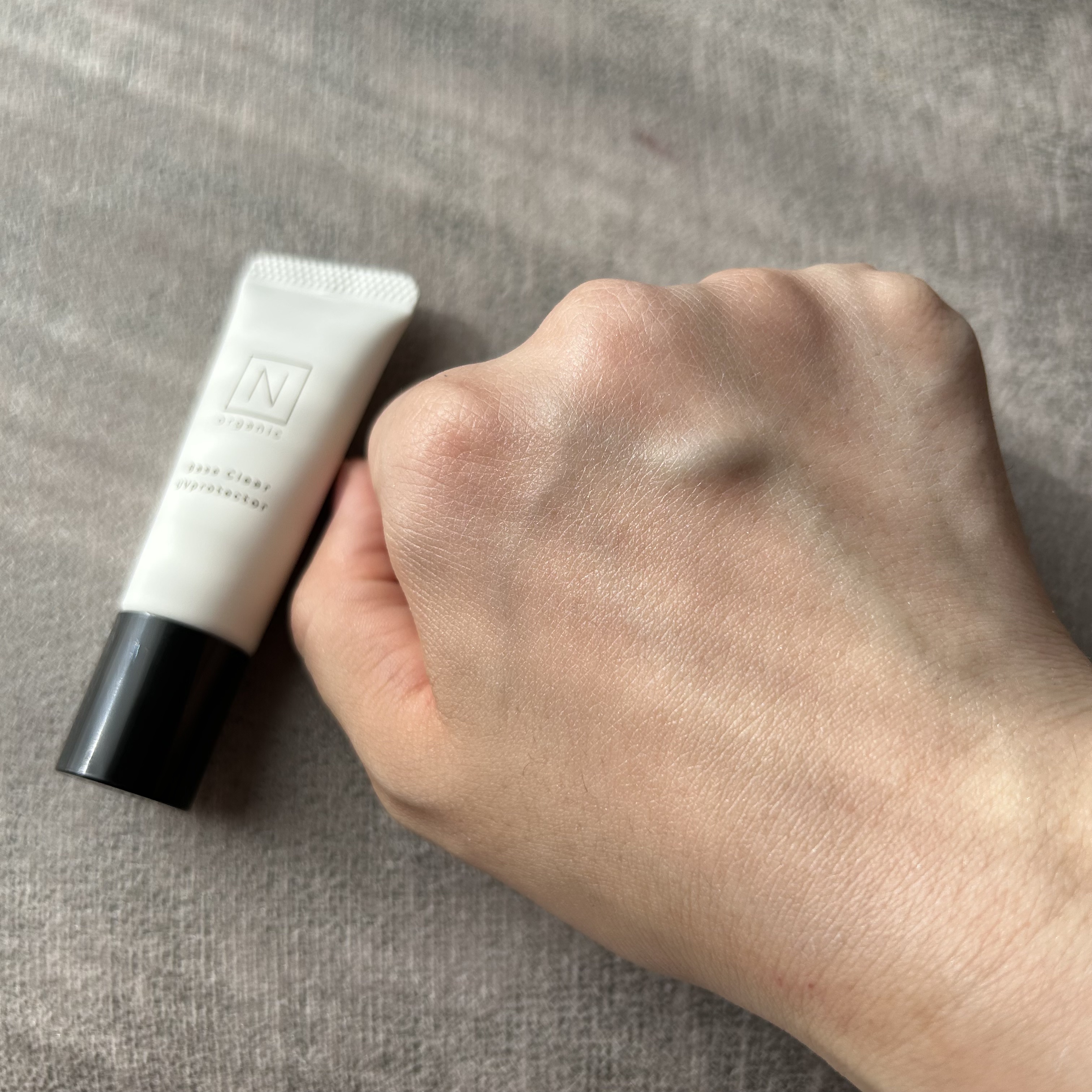 Ｎ organic ベース クリアUVプロテクターのクチコミ「Ｎ organic の
ベース クリアUVプロテクター。

SPF50+・PA++++

ロフ.....」（3枚目）