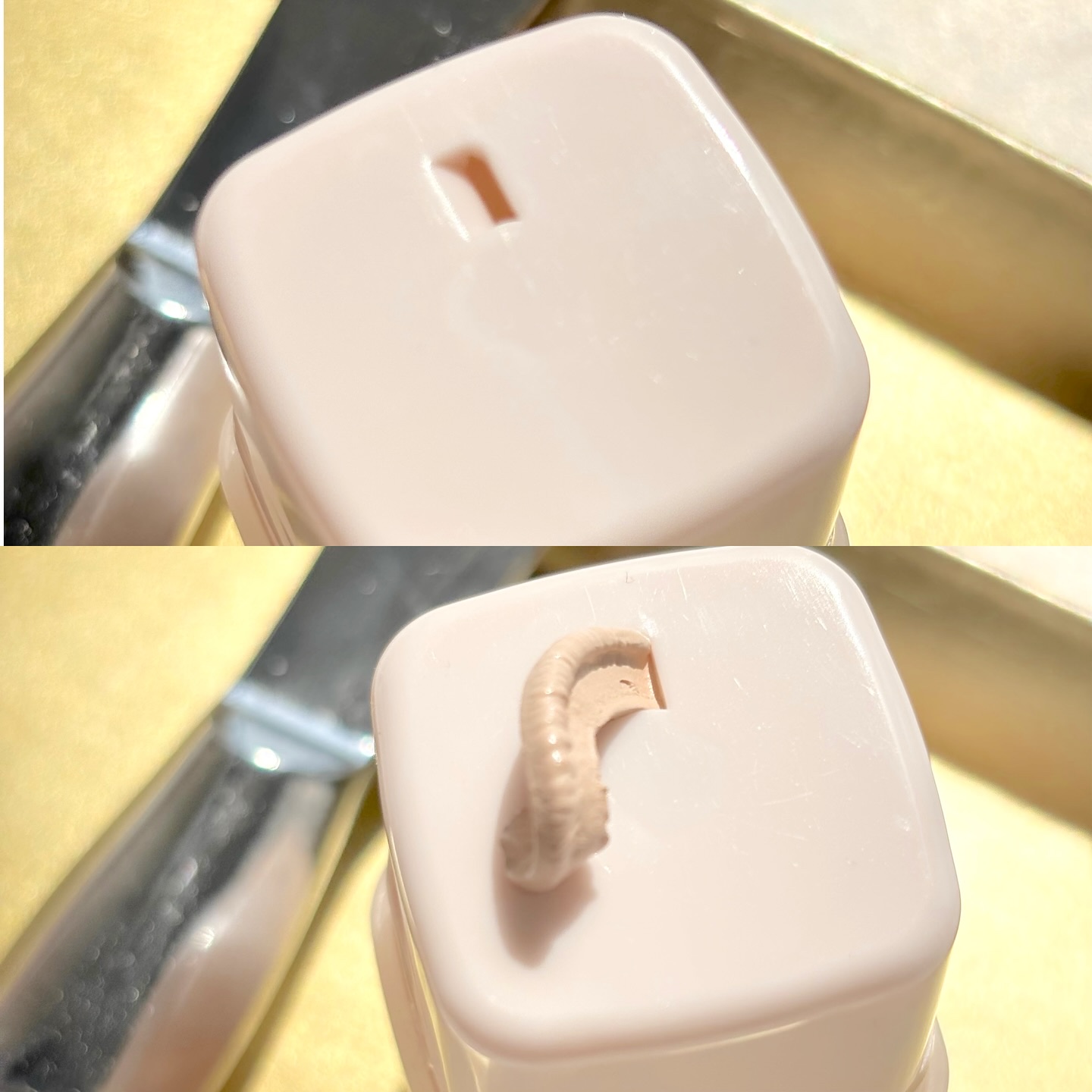 グラインディングコンシールバター 02 アイボリー/LUNA/クリームコンシーラーを使ったクチコミ（2枚目）