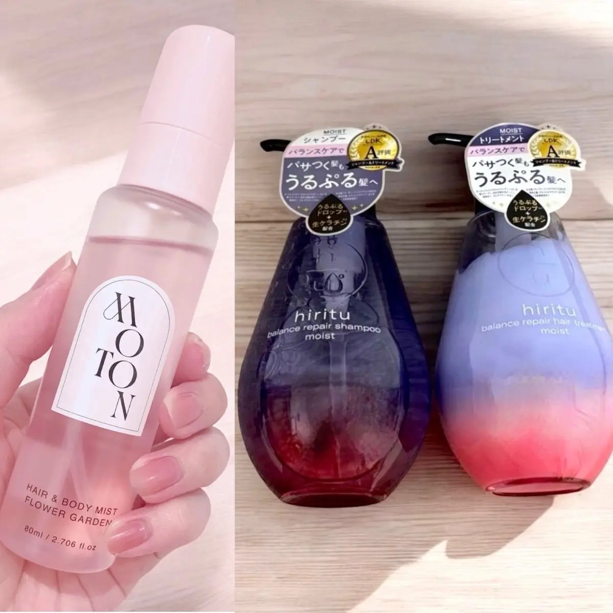 MOTON ヘア&ボディミスト フラワーガーデン/MOTON/香水(レディース)を使ったクチコミ（1枚目）