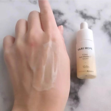 8デイズピュアビタミンCアンプル/VARI:HOPE/美容液を使ったクチコミ(6枚目)