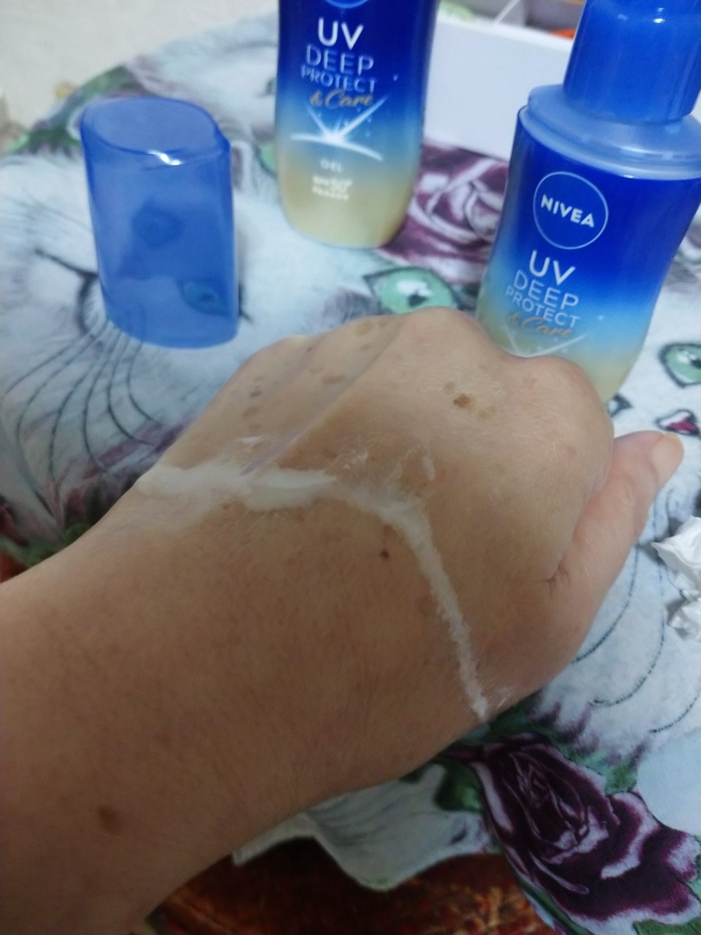ニベアUV ディーププロテクト&ケア ミルクミスト/ニベア/日焼け止めミスト・スプレーを使ったクチコミ(4枚目)