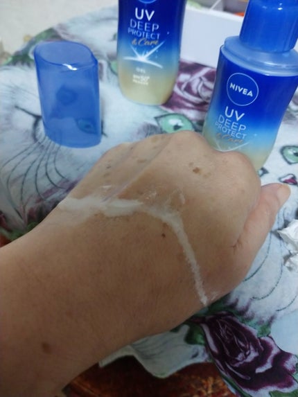 ニベアUV ディーププロテクト&ケア ミルクミスト/ニベア/日焼け止めミスト・スプレーを使ったクチコミ(4枚目)