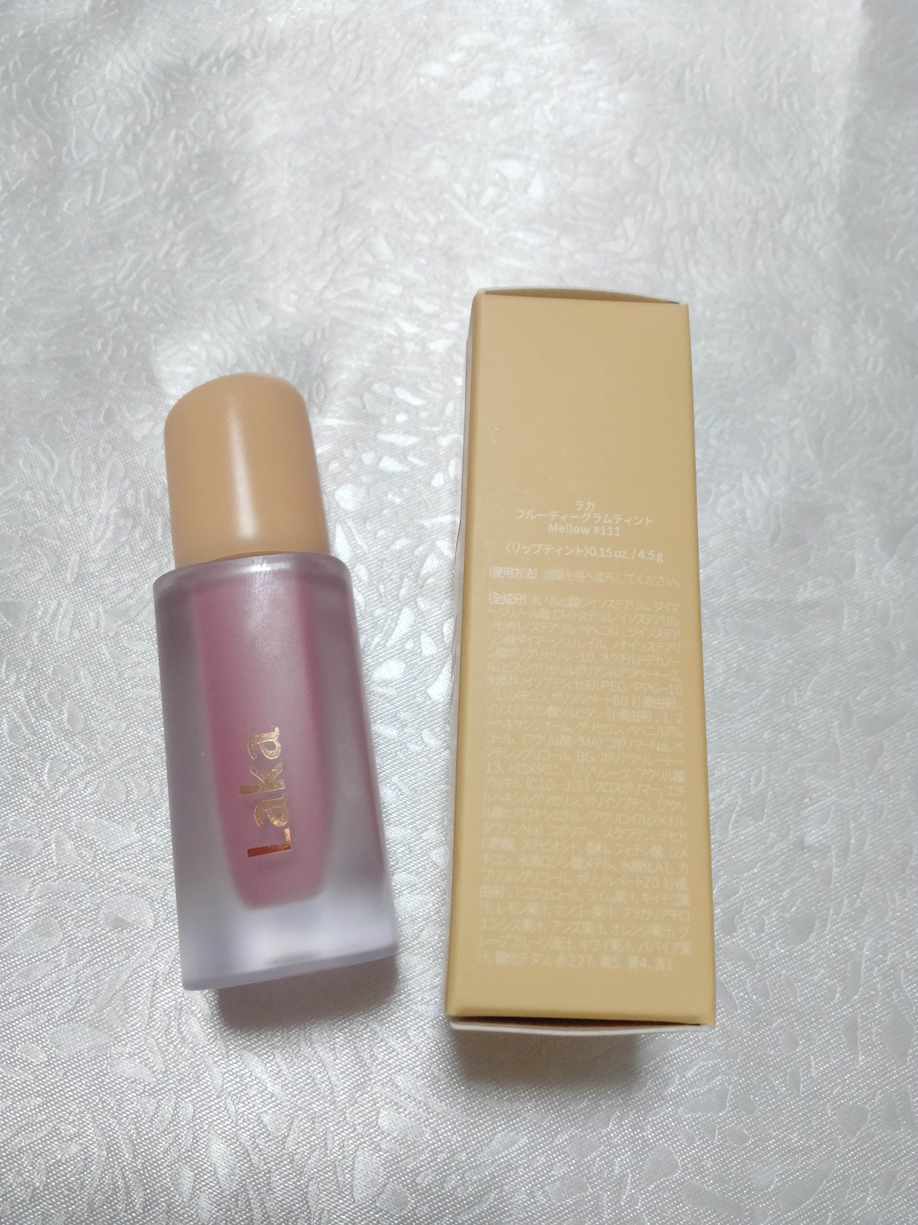 フルーティーグラムティント/Laka/リップティントを使ったクチコミ（2枚目）