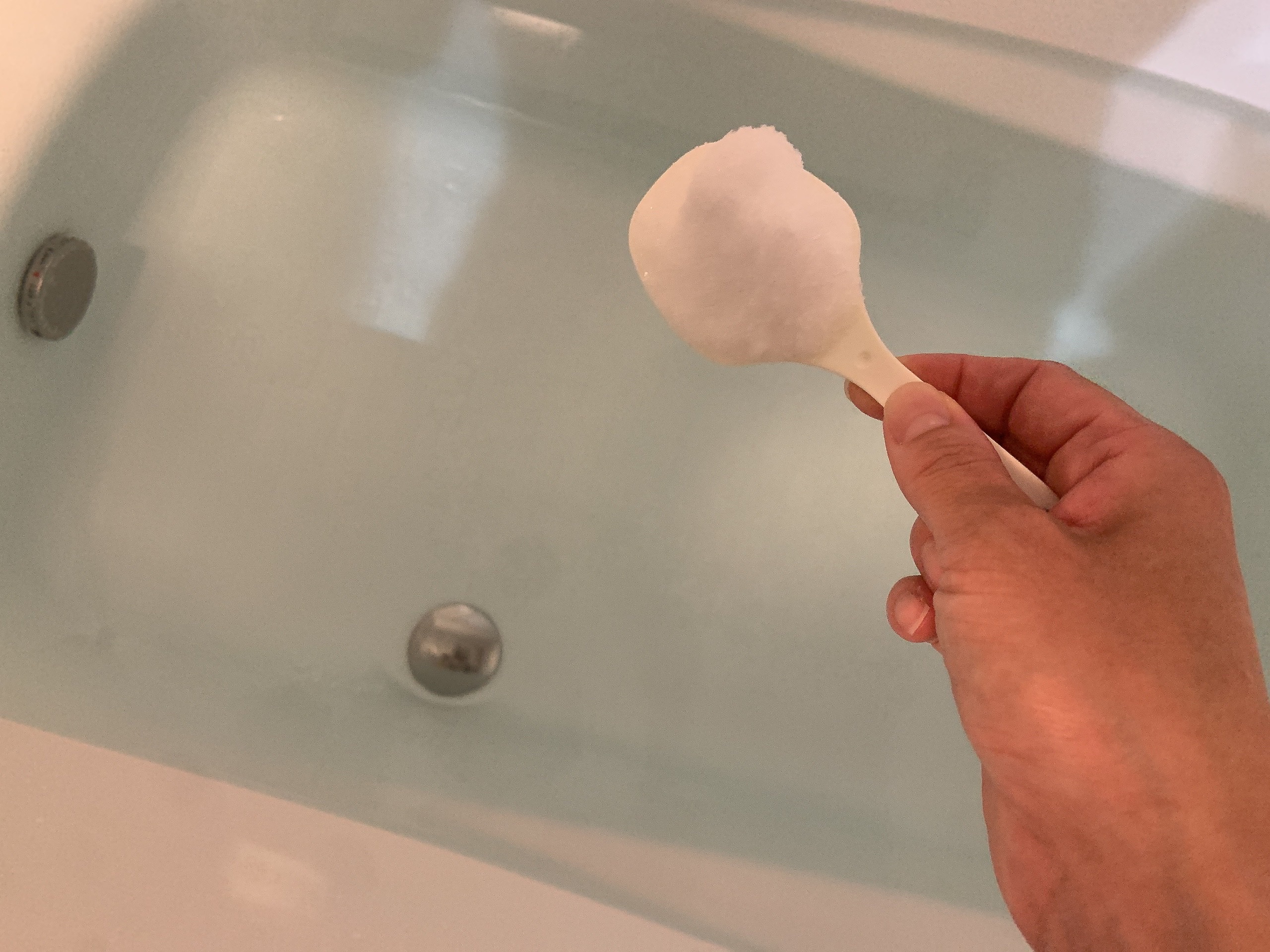 シークリスタルス エプソムソルト オリジナル/sea crystals/無機塩系入浴剤を使ったクチコミ（3枚目）