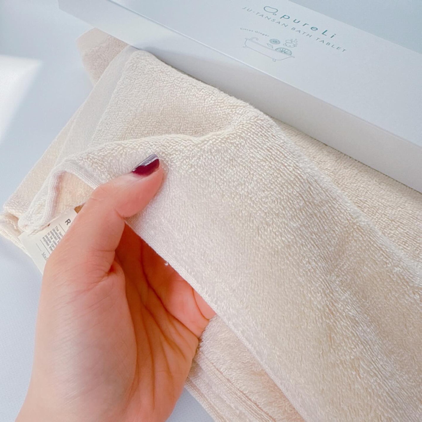 重炭酸バスタブレット/pureLi/炭酸系入浴剤を使ったクチコミ(5枚目)