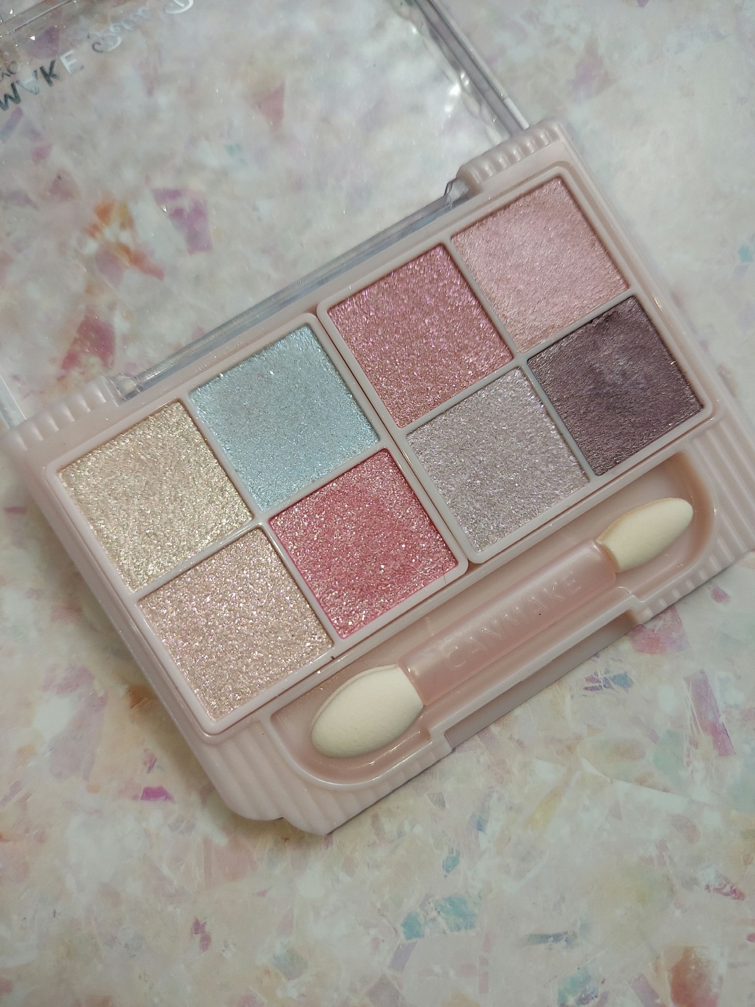 プティパレットアイズ（スパークリングタイプ）/キャンメイク/アイシャドウを使ったクチコミ（2枚目）