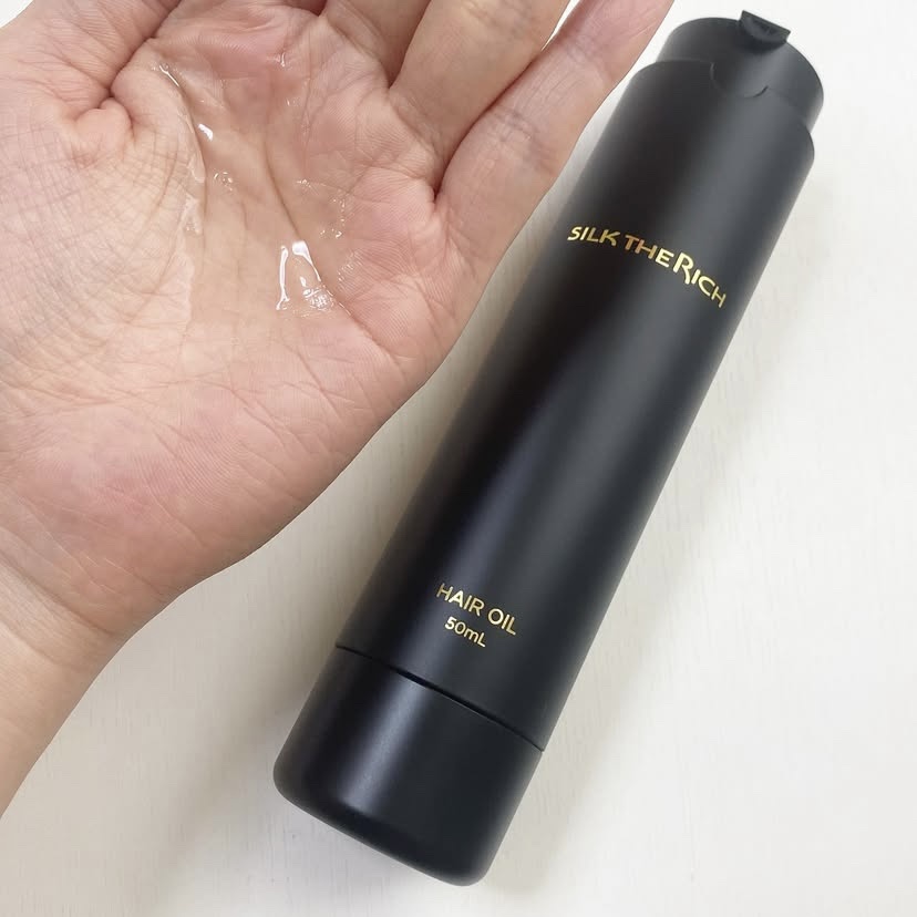SILK THE RICH ヘアオイルMNM/SILK THE RICH/ヘアオイルを使ったクチコミ（2枚目）