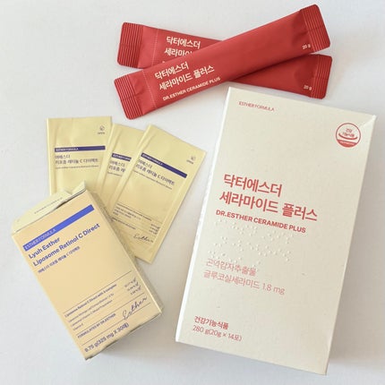 ヨエスターリポソームレチノールCダイレクトフィルム/ESTHER FORMULA/美容サプリメントを使ったクチコミ(1枚目)