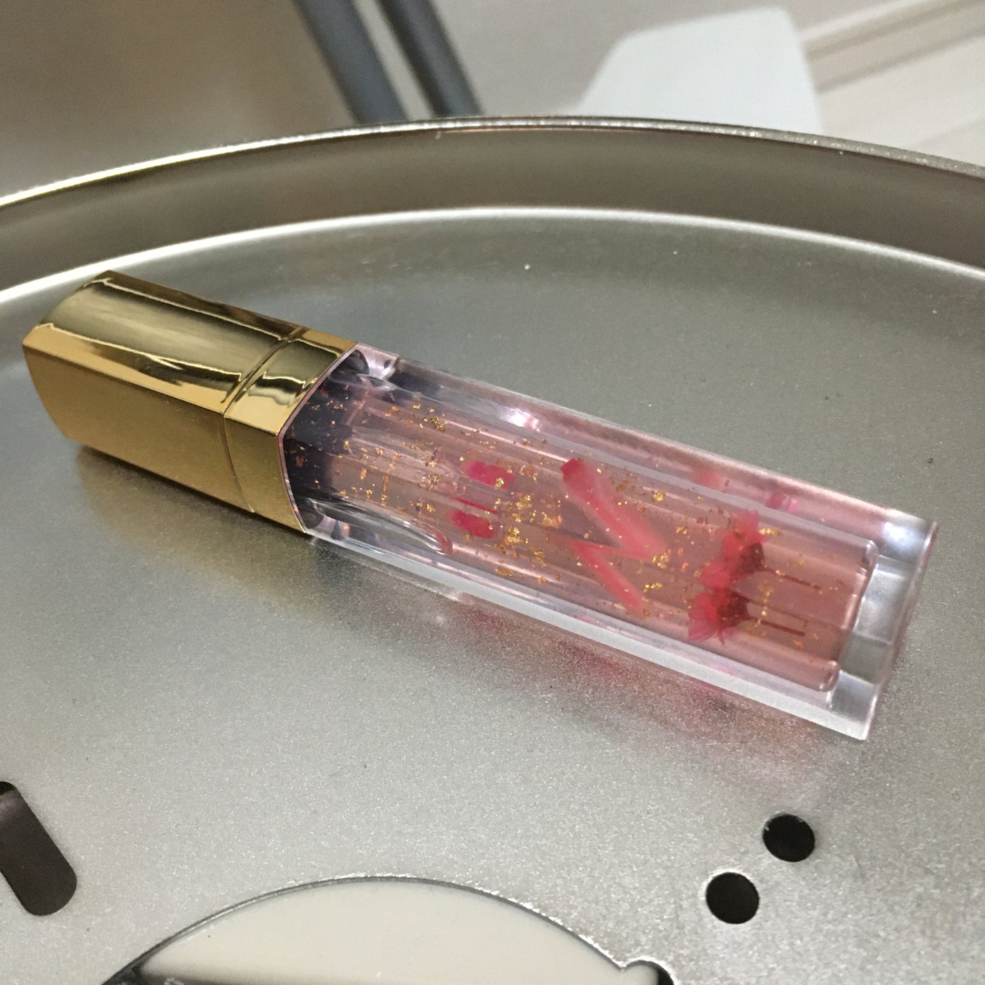 フラワーリップグロス/Kailijumei/リップグロスを使ったクチコミ(1枚目)