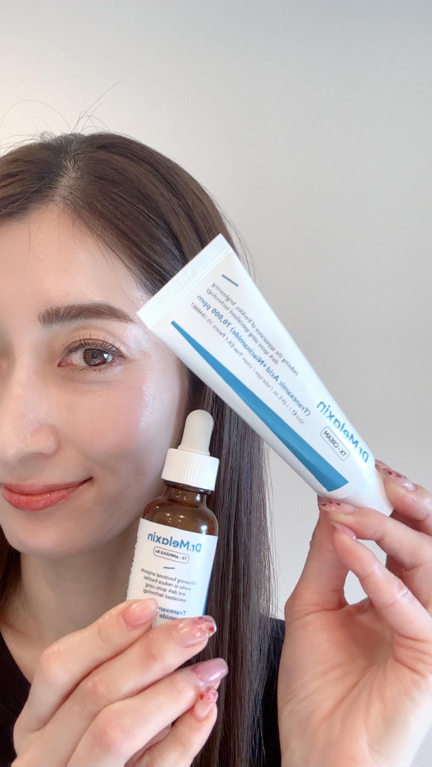 TXアンプルRX＋TXクリーム/Dr.Melaxin/スキンケアキットを使ったクチコミ（1枚目）