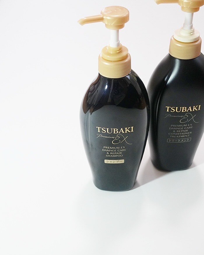 TSUBAKI プレミアムEX ダメージケア＆リペア シャンプー/コンディショナートリートメント/TSUBAKI/シャンプー・コンディショナーを使ったクチコミ（1枚目）