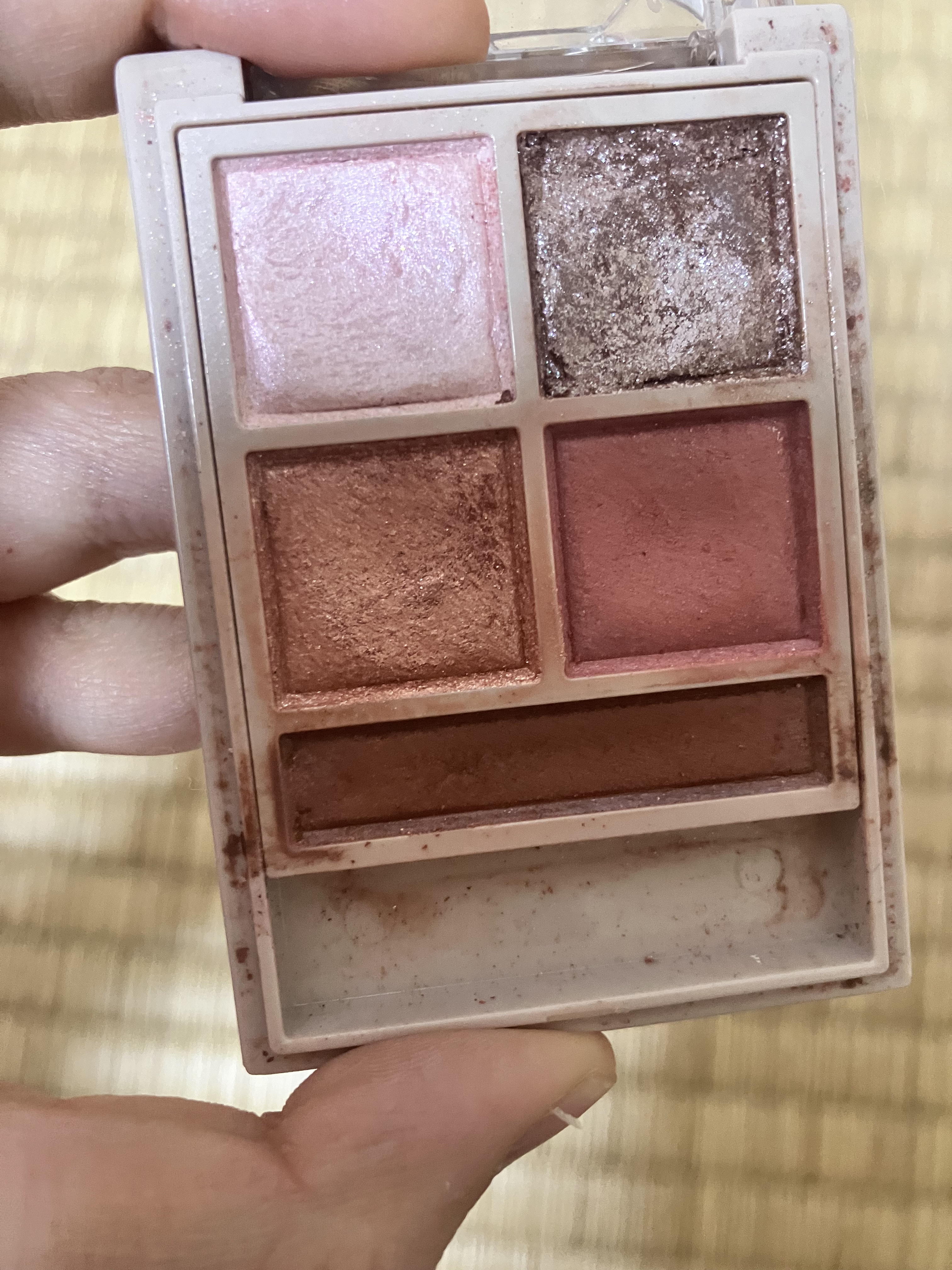 パノラマデザイン アイパレット BR-3 ピンクブラウン/Visée/アイシャドウパレットを使ったクチコミ（1枚目）