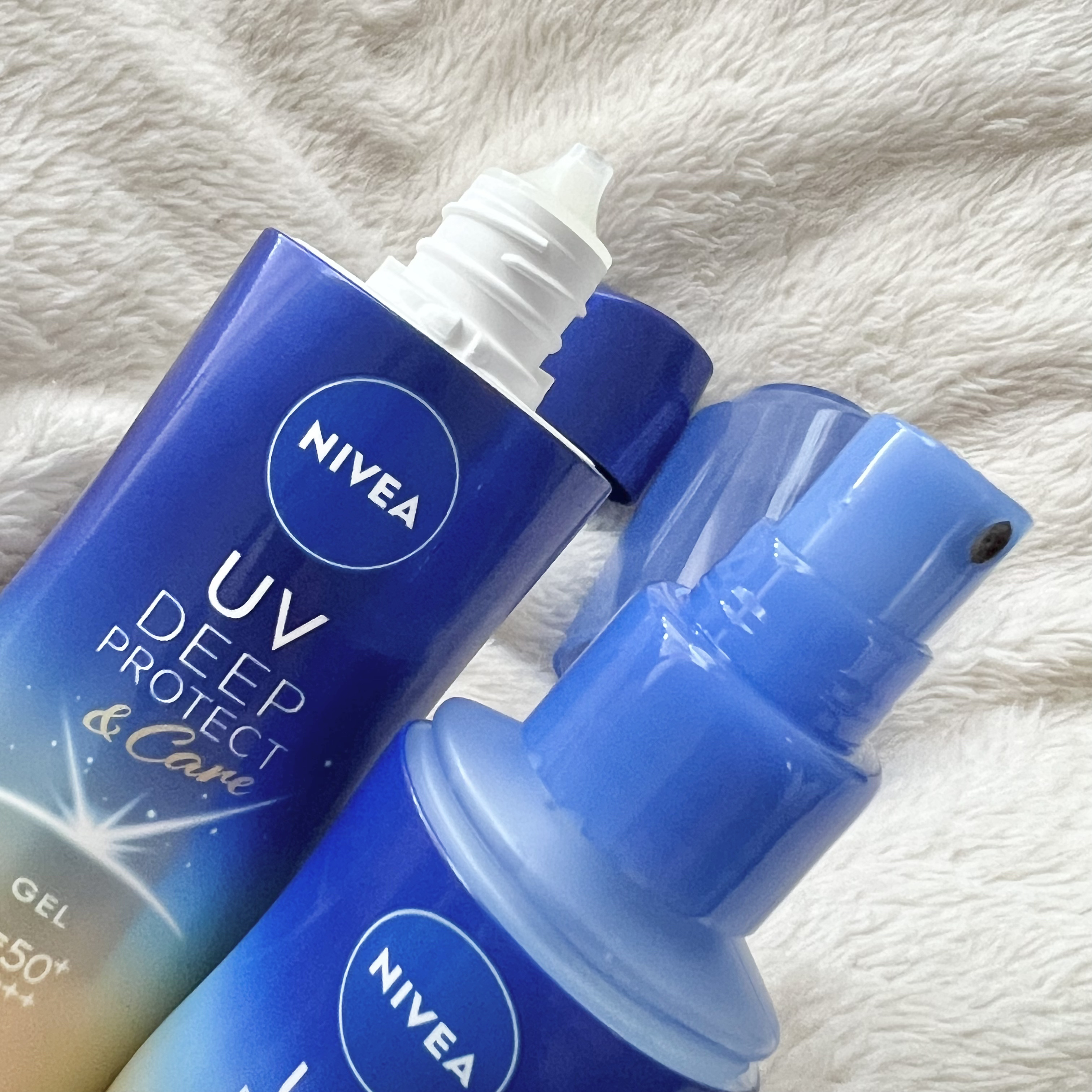 ニベアUV ディープ プロテクト＆ケア ジェル/ニベア/日焼け止めジェルを使ったクチコミ（2枚目）