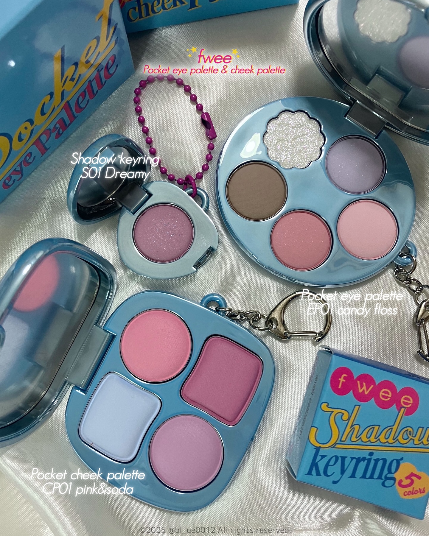 フィー ポケットアイパレット/fwee/アイシャドウパレットを使ったクチコミ（3枚目）