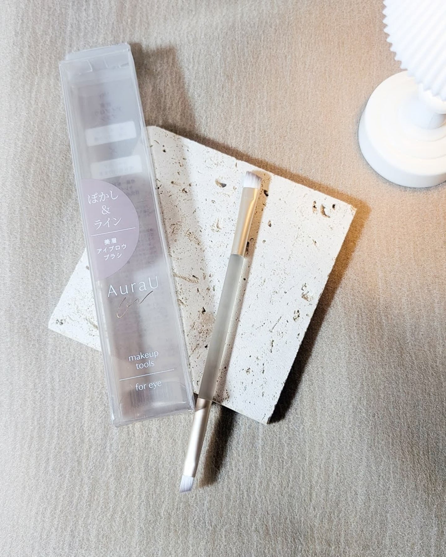 美眉アイブロウブラシ/Aura U/メイクブラシを使ったクチコミ(1枚目)