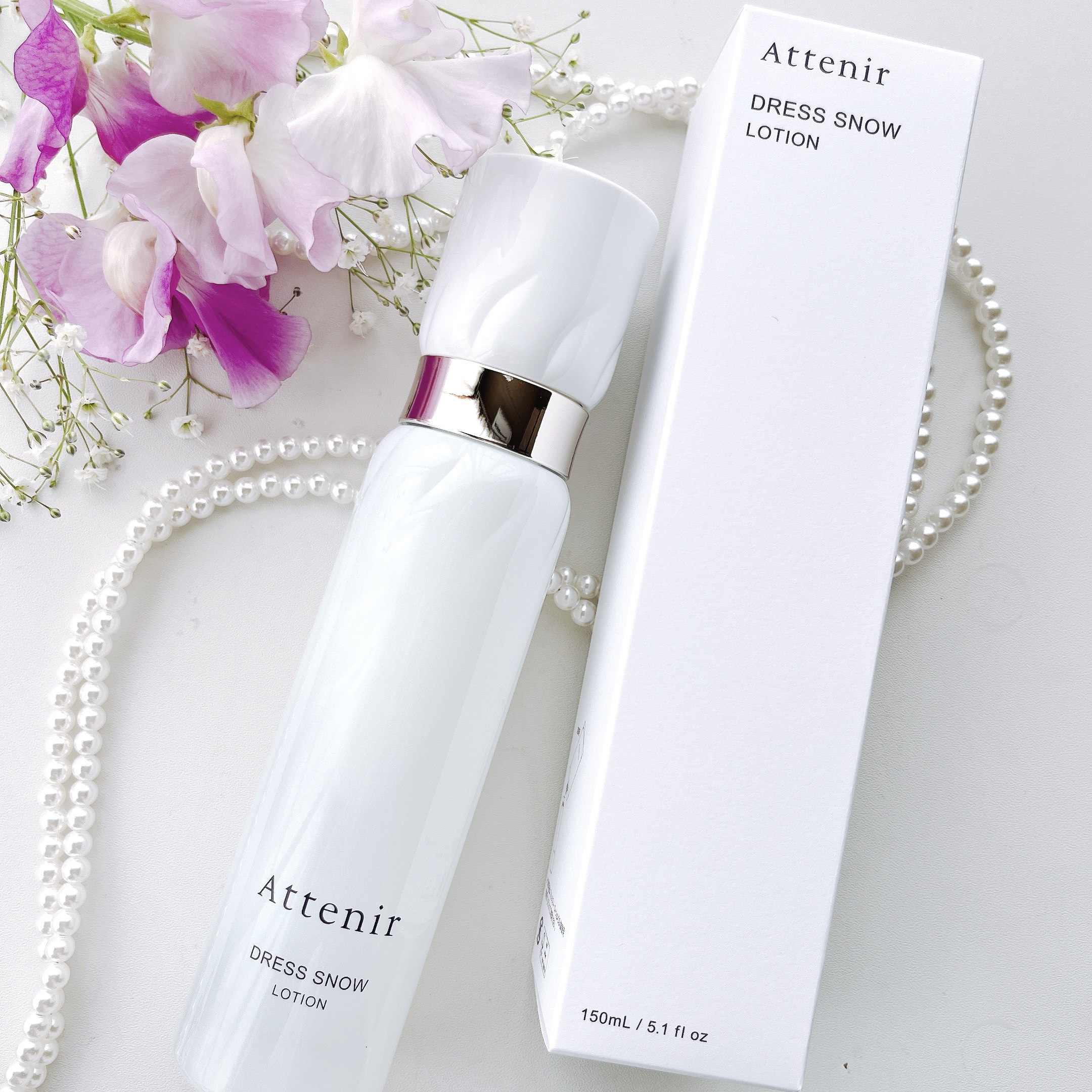 ドレススノー ローション【医薬部外品】 /アテニア/化粧水を使ったクチコミ（3枚目）