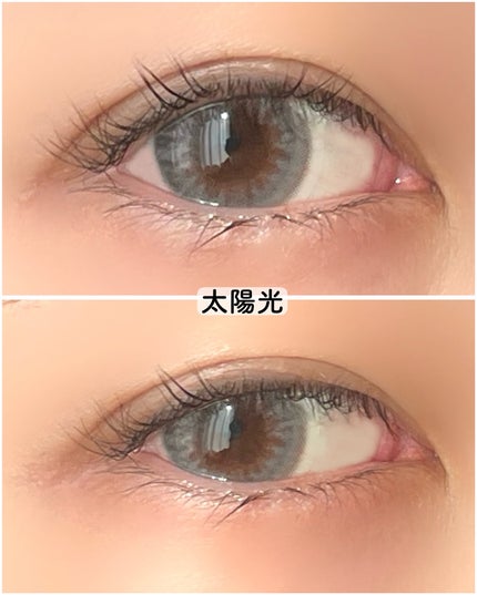 ダズリング3カラーワンデー(Dazzling 3color 1day )/OLOLA/ワンデー(1DAY)カラコンを使ったクチコミ(3枚目)