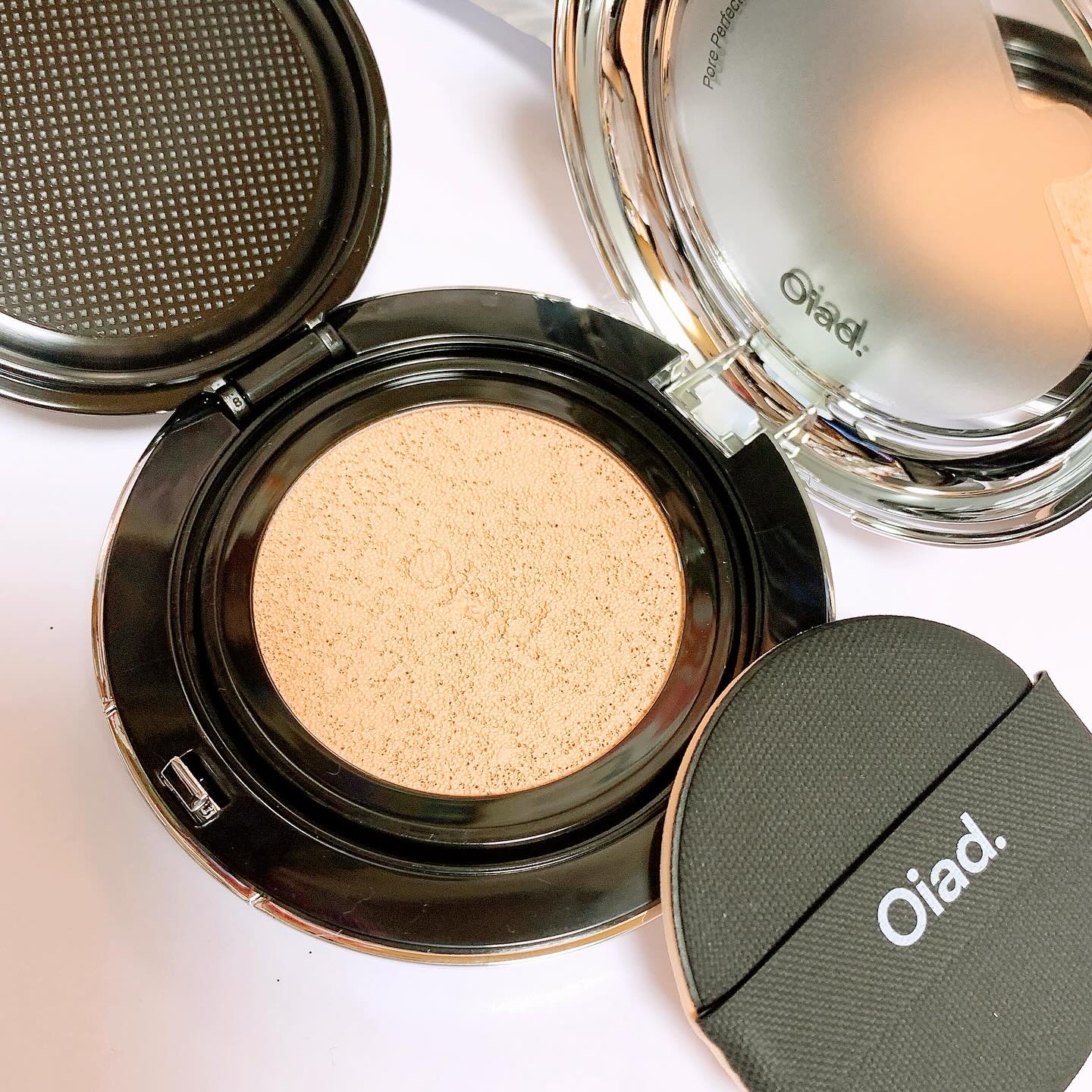 ポアパーフェクティング ミラームーンクッション/oiad/クッションファンデーションを使ったクチコミ（3枚目）