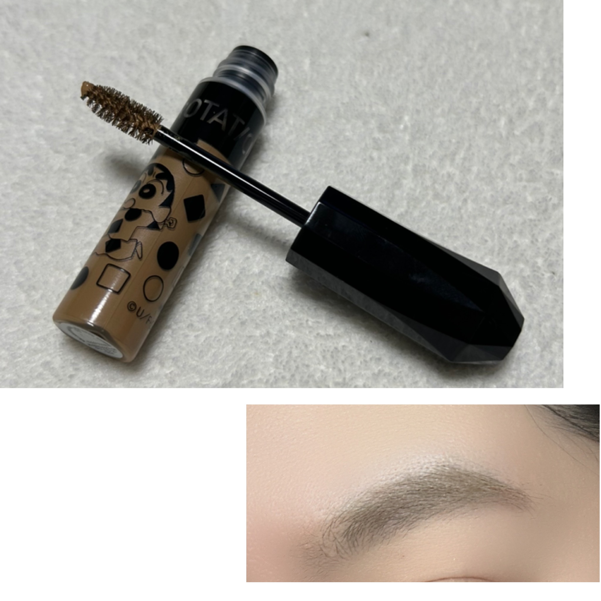 ヘビーローテーション カラーリングアイブロウEX/ヘビーローテーション/眉マスカラを使ったクチコミ（3枚目）