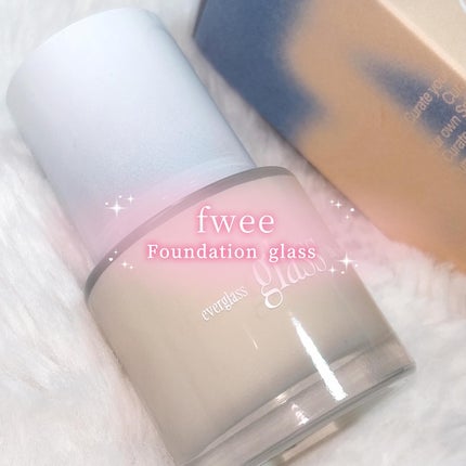 フィーファンデーションガラス/fwee/リキッドファンデーションを使ったクチコミ(1枚目)