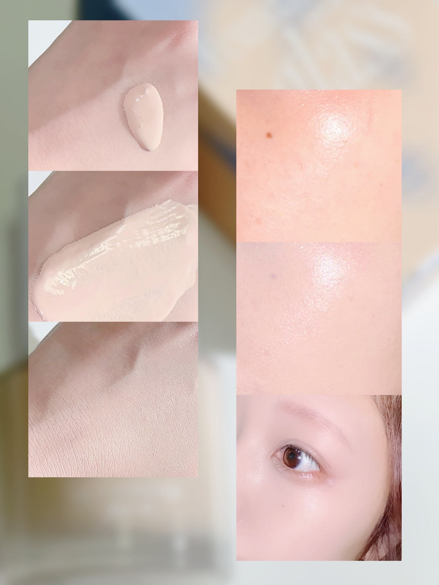 フィーファンデーションガラス/fwee/リキッドファンデーションを使ったクチコミ(3枚目)