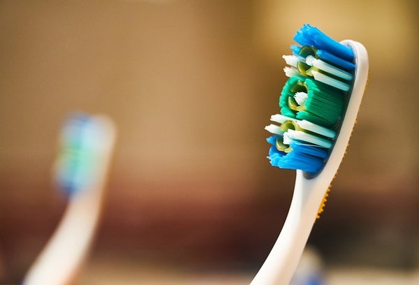 電動歯ブラシのヘッド部分