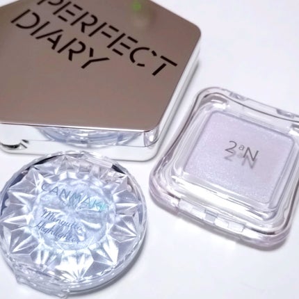 スターダストダイヤモンドハイライトパウダー/PERFECT DIARY/パウダーハイライトを使ったクチコミ(6枚目)