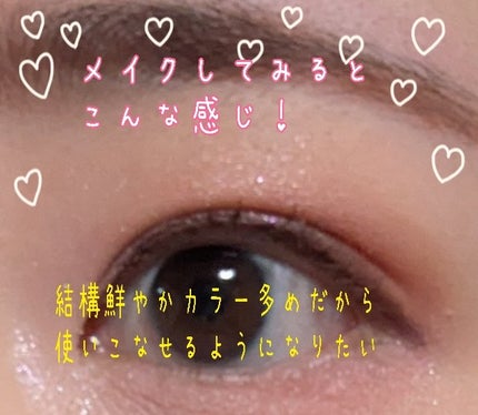 プティパレットアイズ/キャンメイク/パウダーアイシャドウを使ったクチコミ(3枚目)
