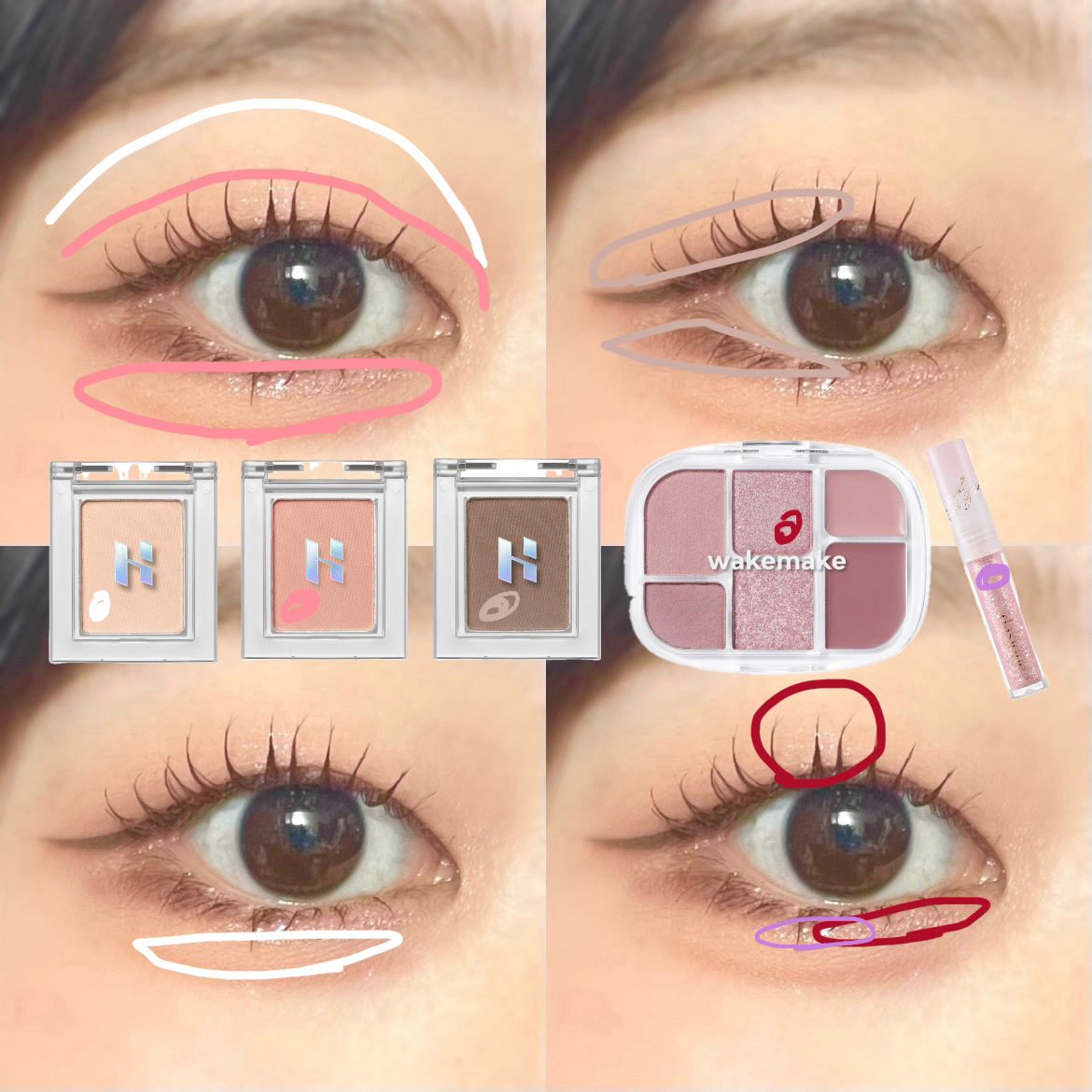 マイフェイブピースアイシャドウ 32 ベロ(BELLO)/HOLIKA HOLIKA/単色アイシャドウを使ったクチコミ（2枚目）