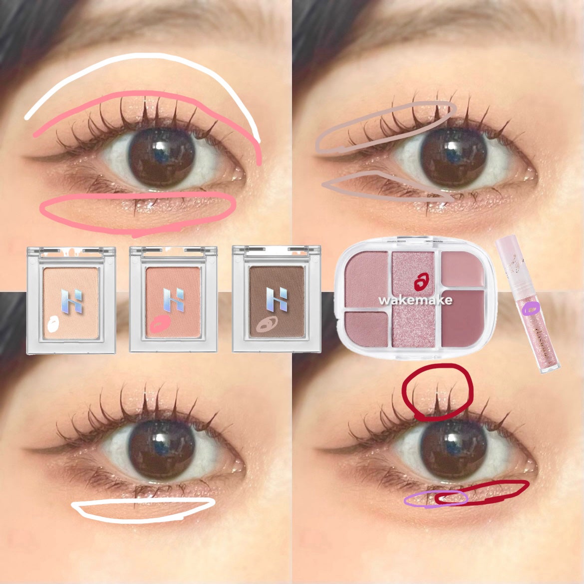 描くふたえアイライナー/CEZANNE/リキッドアイライナーを使ったクチコミ(2枚目)