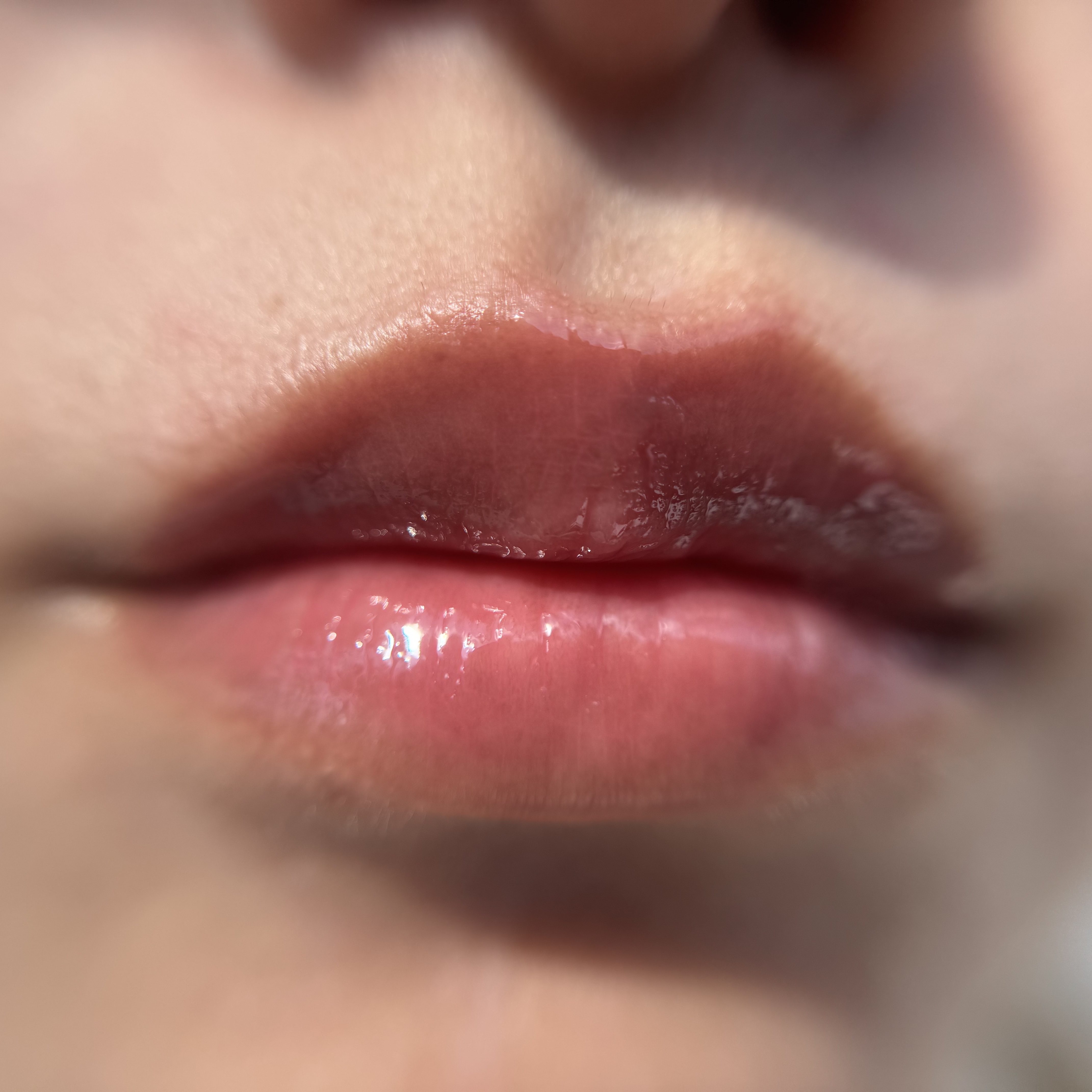 リップポーション シュガーグレーズティント 08 ピオニーボール/alternativestereo/リップティントを使ったクチコミ（3枚目）