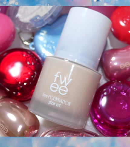 フィーファンデーションガラス/fwee/リキッドファンデーションを使ったクチコミ(1枚目)