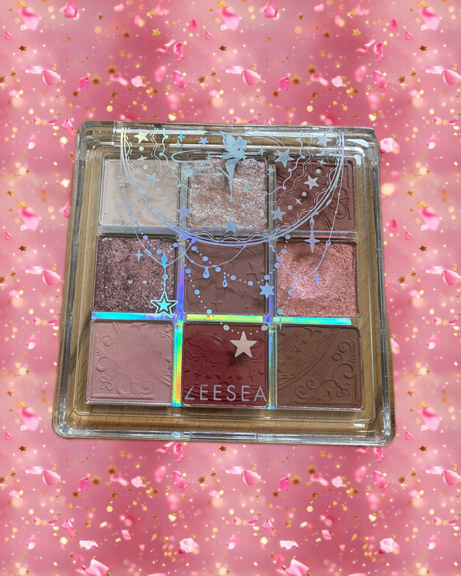クォーツ 9色アイシャドウパレット(ドリームランドアイシャドウ)/ZEESEA/アイシャドウパレットを使ったクチコミ（1枚目）