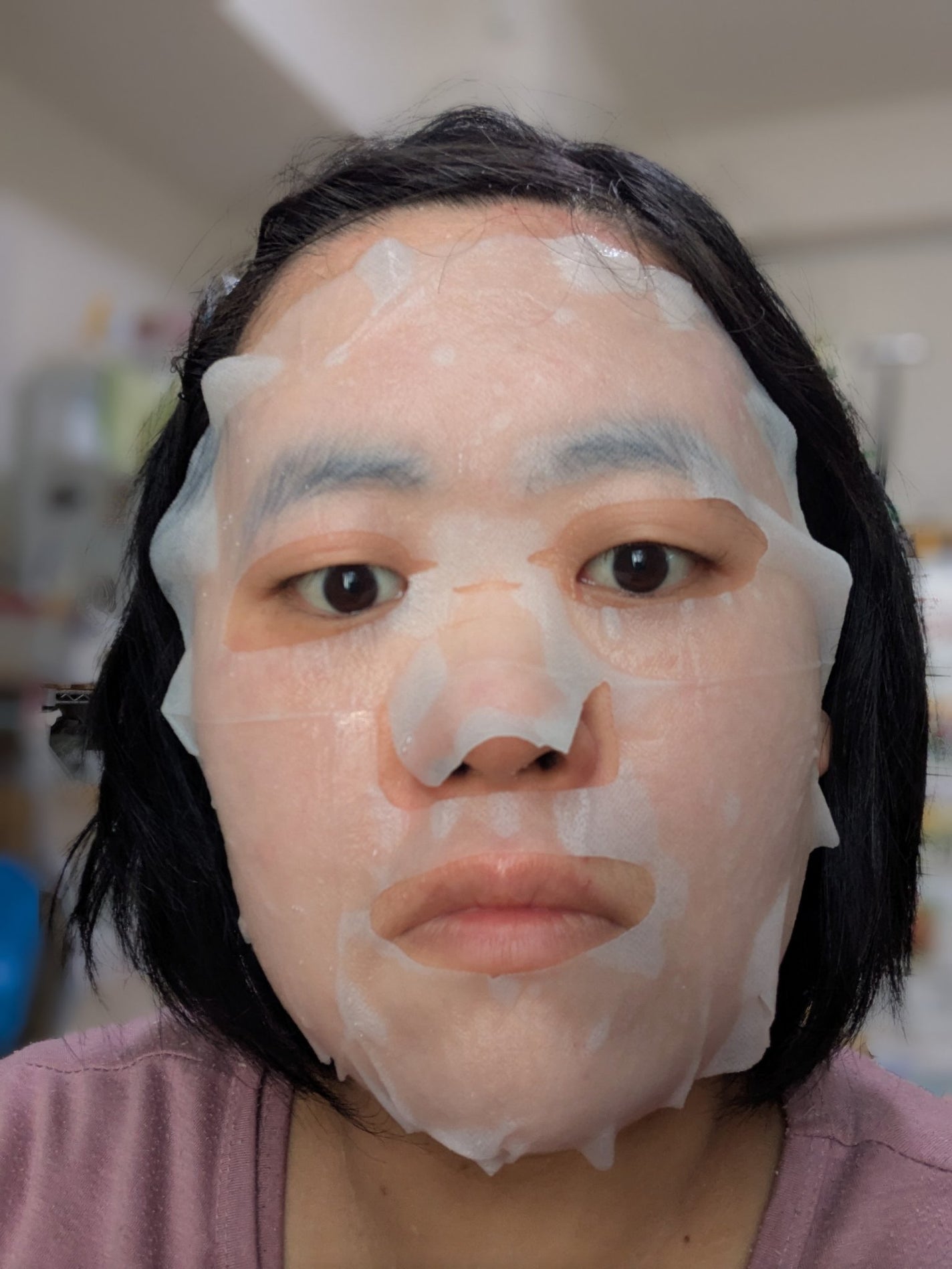 リズム べース デイリーケアマスク(シャイン)/RISM/シートマスク・パックを使ったクチコミ(3枚目)