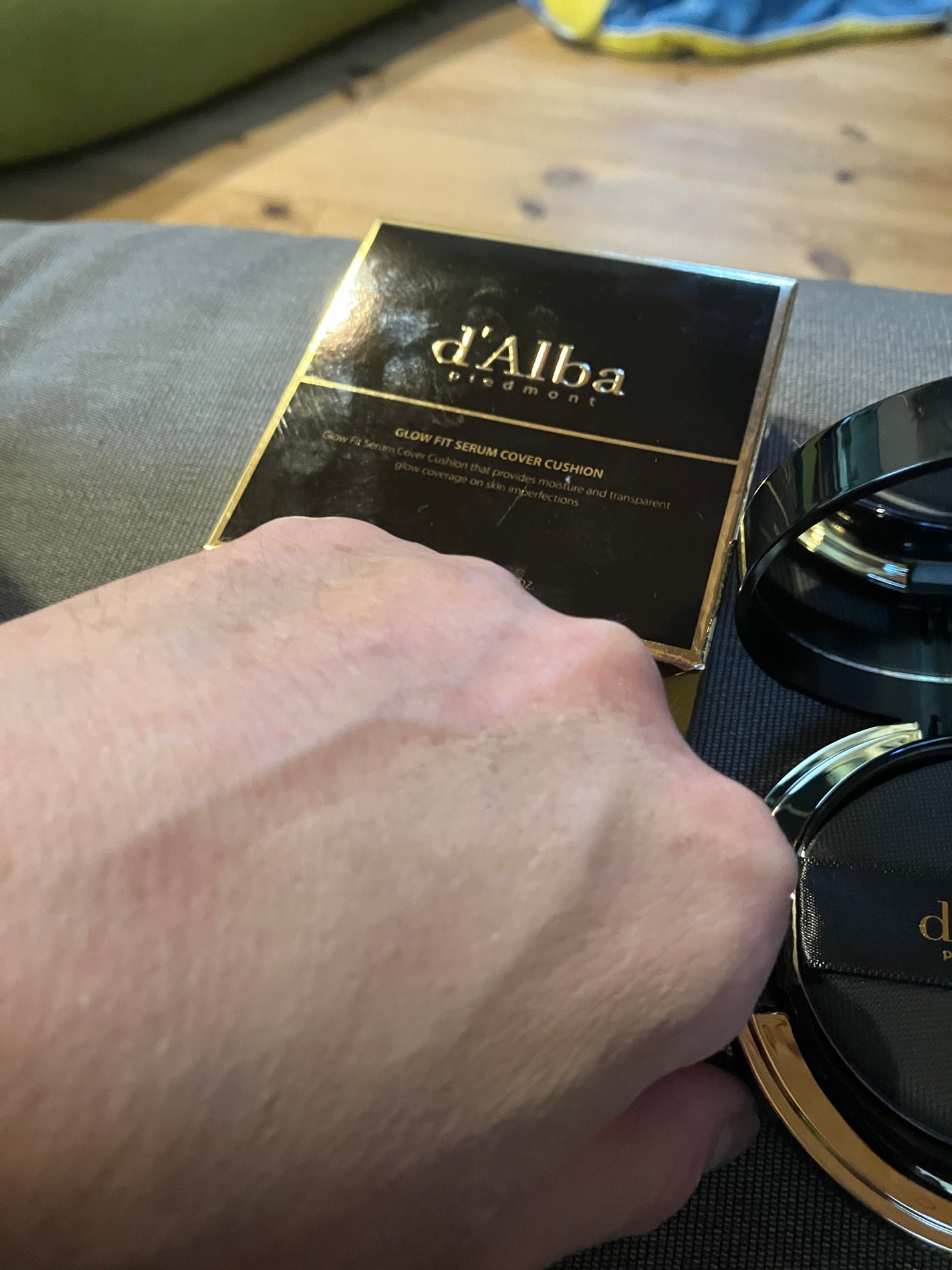 グロウフィットセラムカバークッション/ダルバ/クッションファンデーションを使ったクチコミ(5枚目)