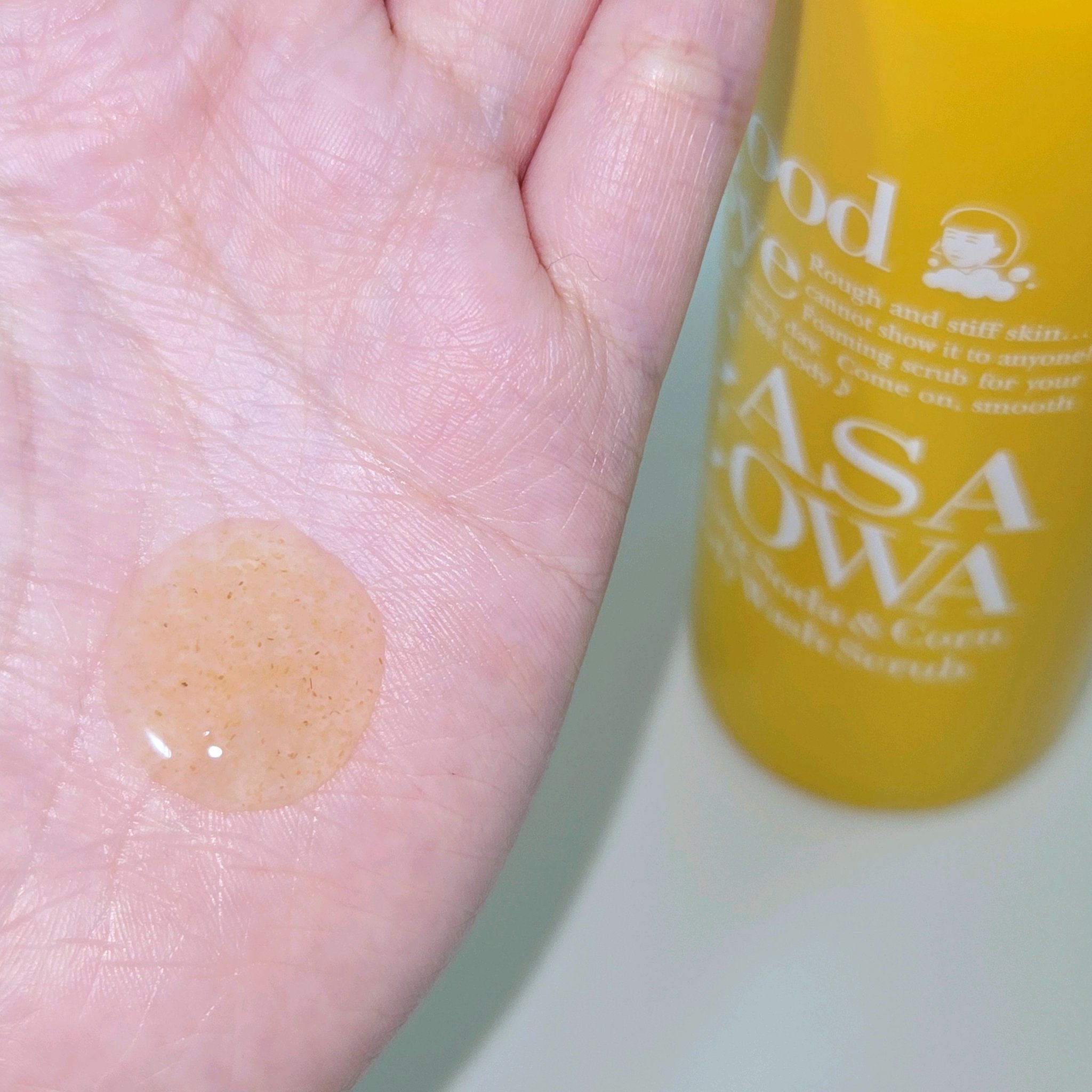 毛穴撫子 重曹洗えるスクラブ/毛穴撫子/ボディスクラブを使ったクチコミ（3枚目）