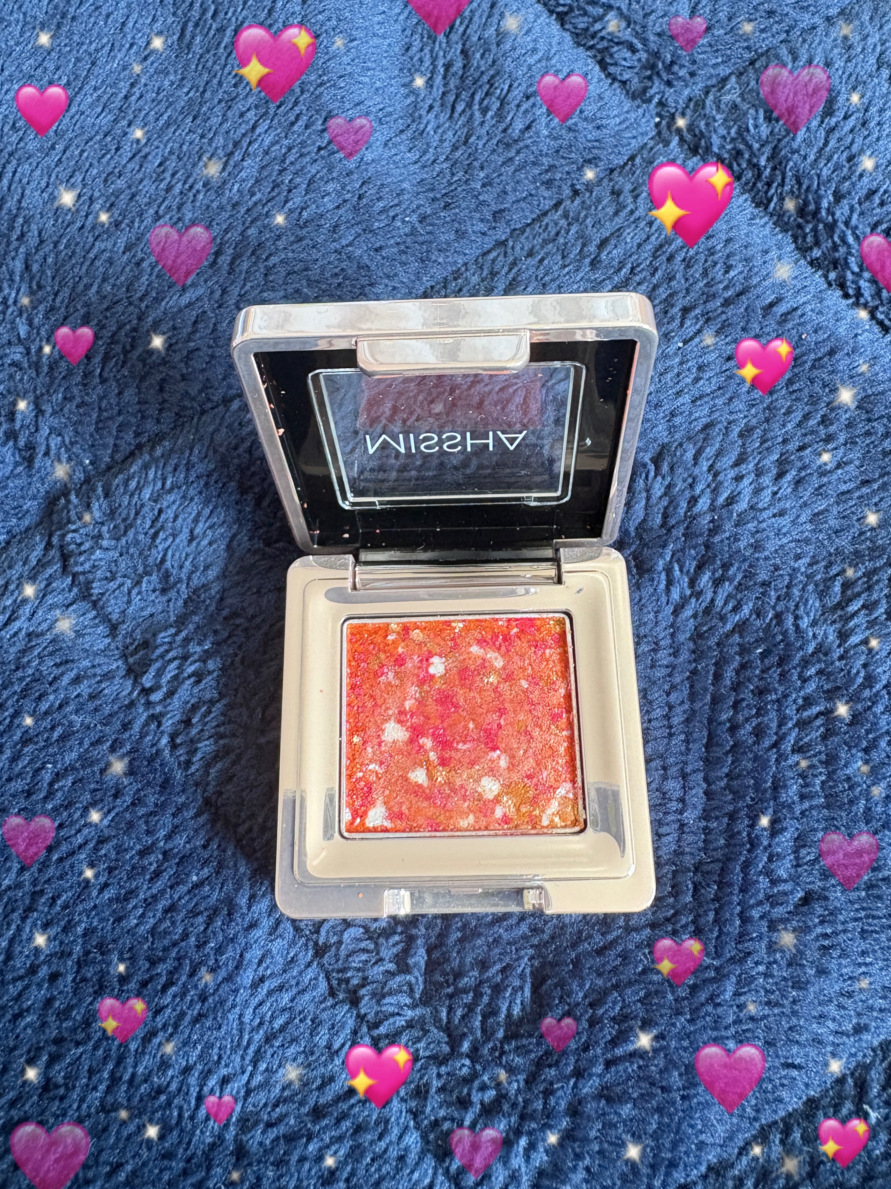 グリッタープリズム シャドウ/MISSHA/グリッターを使ったクチコミ（1枚目）