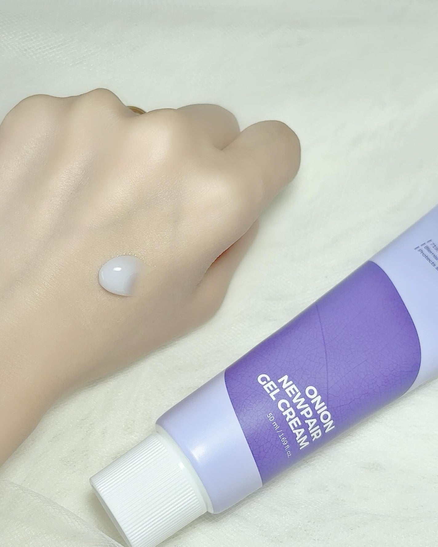 オニオン ニューペア ゲルクリーム/Isntree/フェイスクリームを使ったクチコミ(2枚目)