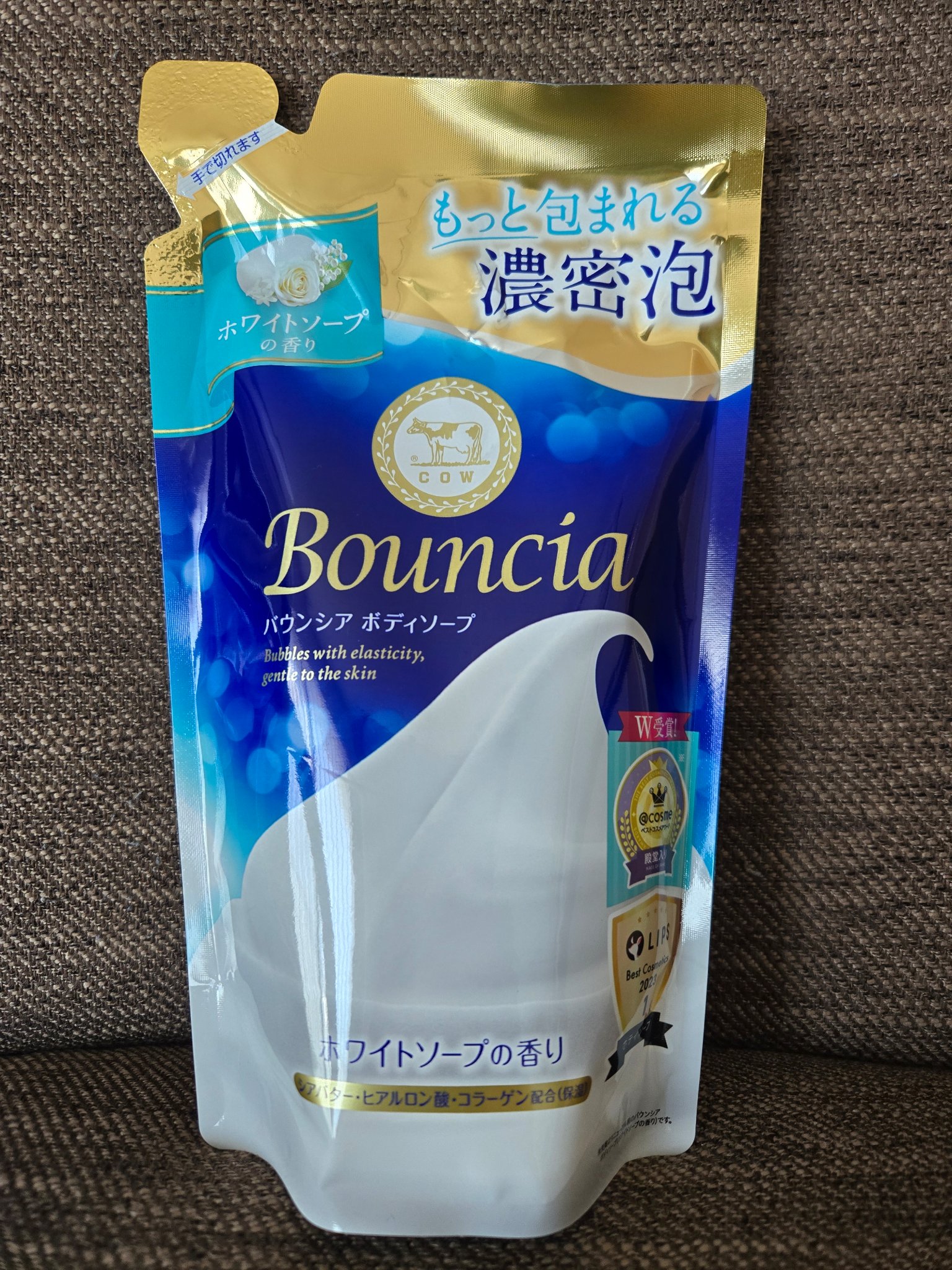 バウンシア ボディソープ ホワイトソープの香り 詰替え用 360ml/Bouncia/ボディソープを使ったクチコミ（1枚目）