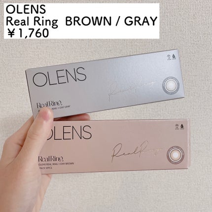 Real Ring 1day/OLENS/ワンデー(1DAY)カラコンを使ったクチコミ(2枚目)