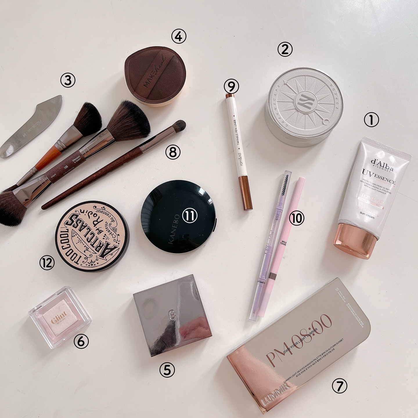 ビディボブ ハイライター/Glint/パウダーハイライトを使ったクチコミ（2枚目）