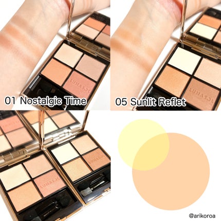 ルナソル アイカラーレーションN/LUNASOL/アイシャドウパレットを使ったクチコミ(3枚目)