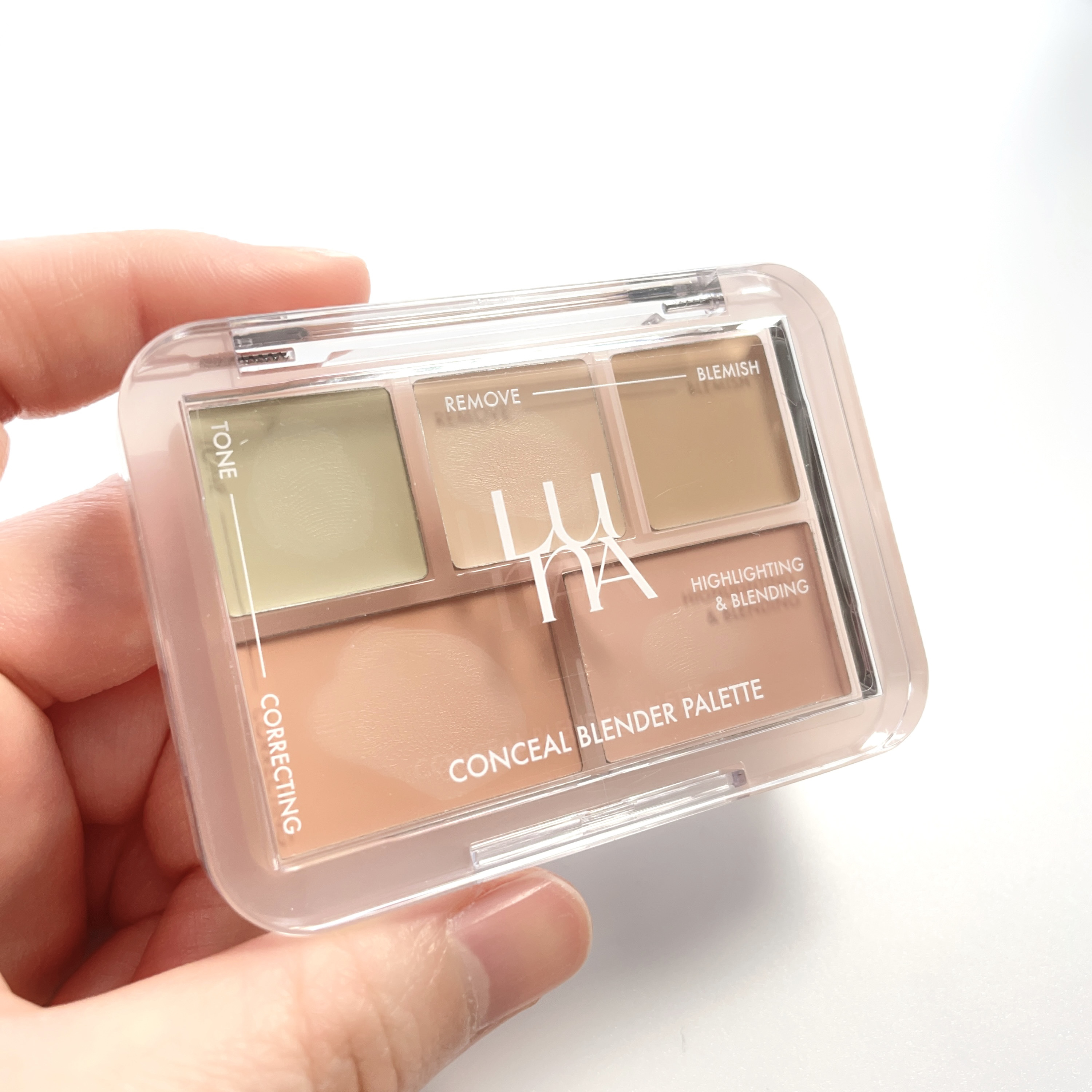 コンシールブレンダーパレット/LUNA/パレットコンシーラーを使ったクチコミ（1枚目）