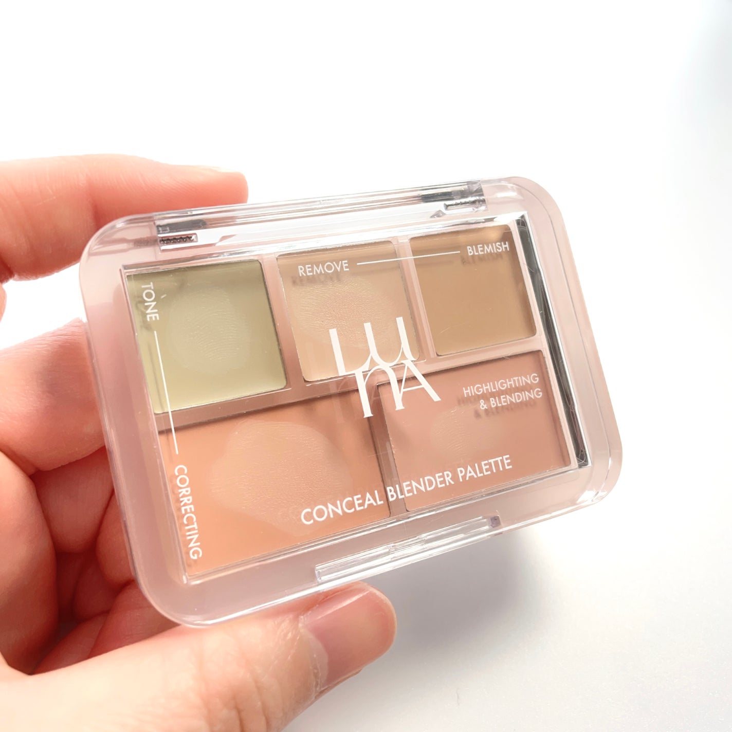 コンシールブレンダーパレット/LUNA/パレットコンシーラーを使ったクチコミ(1枚目)