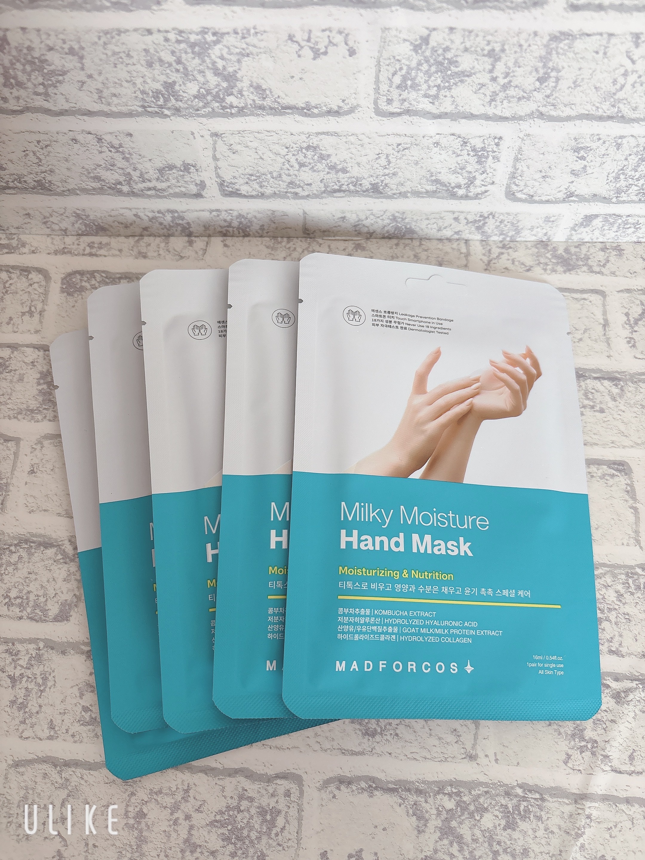 ミルキーモイスチャーハンドマスク/MADFORCOS/ハンドクリームを使ったクチコミ（2枚目）