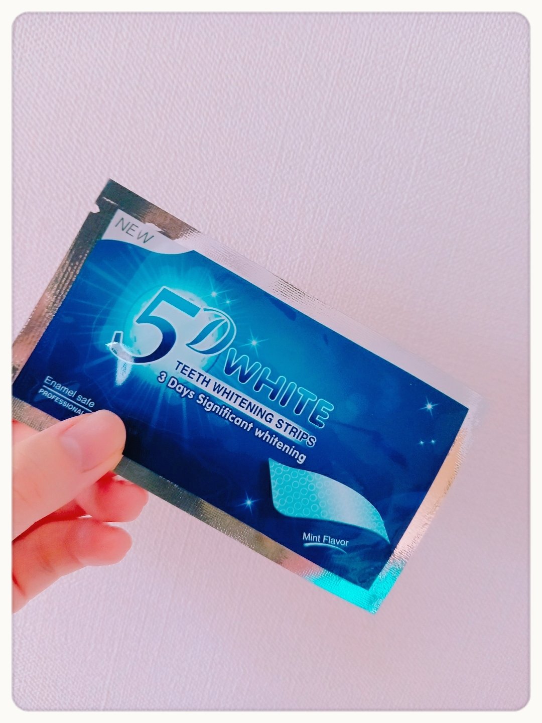 5D Whiteホワイトニングシート/5D/その他オーラルケアを使ったクチコミ（1枚目）