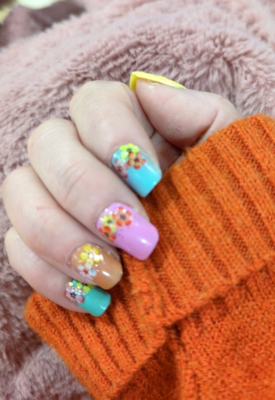 ネイルホリック GR714/ネイルホリック/マニキュアを使ったクチコミ（2枚目）