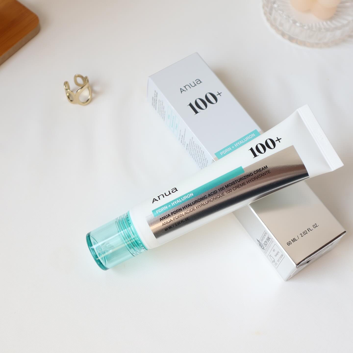PDRNヒアルロン酸100 モイスチャライジングクリーム/Anua/フェイスクリームを使ったクチコミ（1枚目）